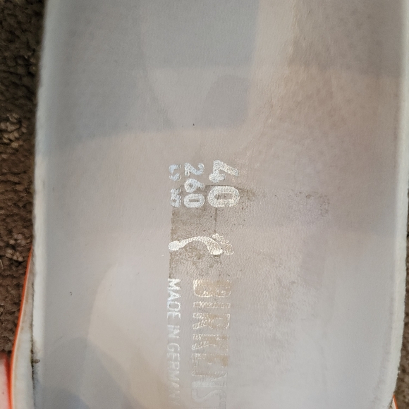 Neon orange Birkenstock Yao size 40 - Picture 6 of 6